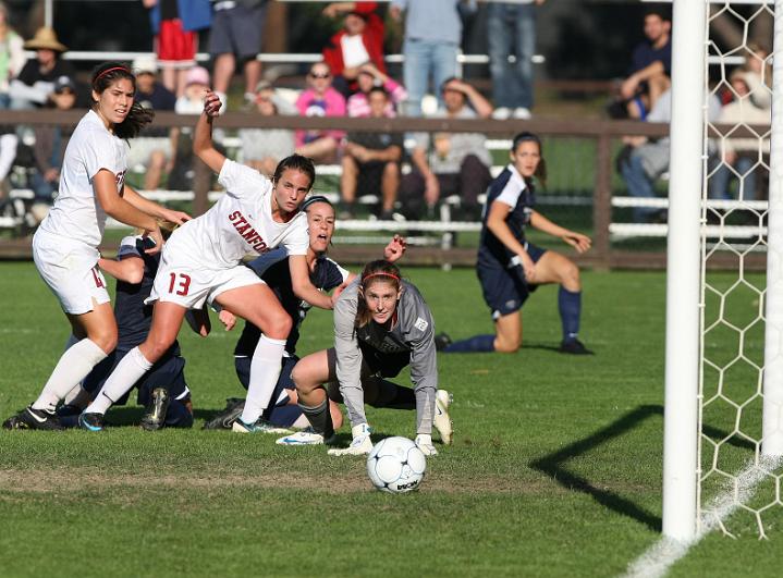 032NCAA BYU vs Stanford-.JPG - 2009 NCAA Women's Soccer Championships second round, Brigham Young University vs. Stanford. Stanford wins 2-0 and advances to the round of 16.